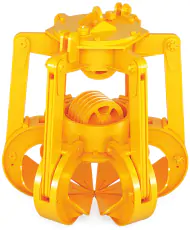  Многочелюстные четырёхканатные грейферы для металлолома