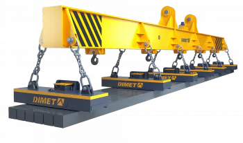 Магнитная траверса для квадратной заготовки