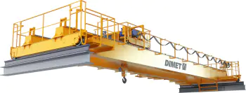 Двухбалочные краны с управлением с пола