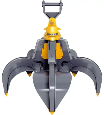 Гидравлический многочелюстной грейфер