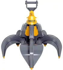 Гидравлический многочелюстной грейфер