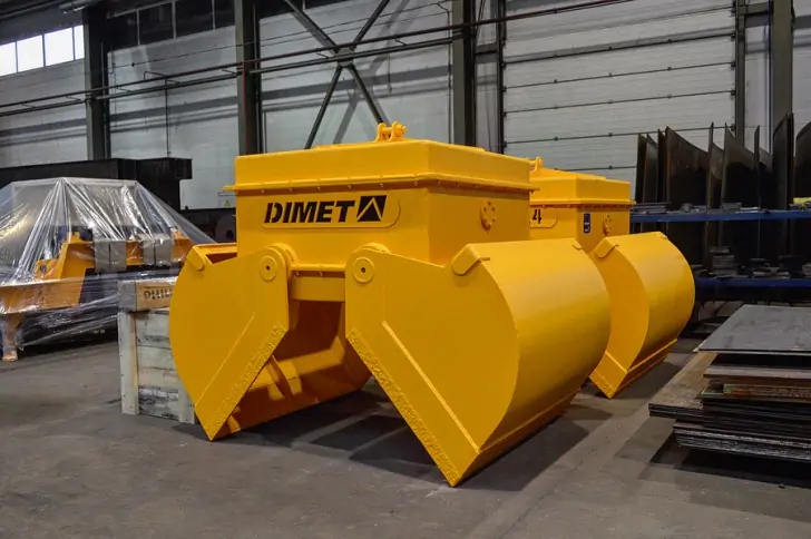 Грейферы моторные двухчелюстные винтовые