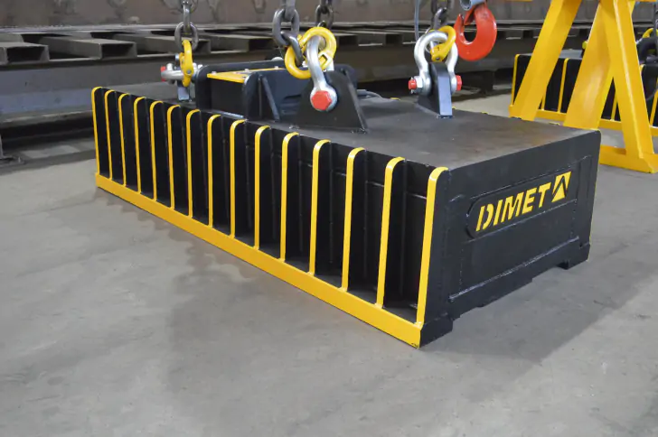 Прямоугольные электромагниты серии ЭМГ для блюмсов, рельс, поковок