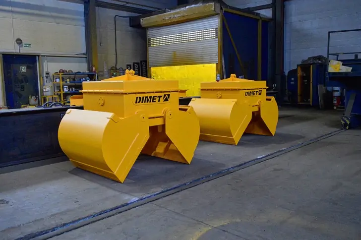 Грейферы моторные двухчелюстные винтовые