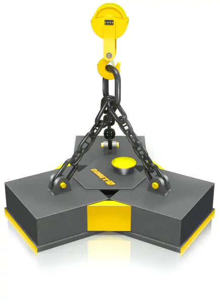 Электромагниты ЭМГР для рулонов и бухт с торцевой стороны