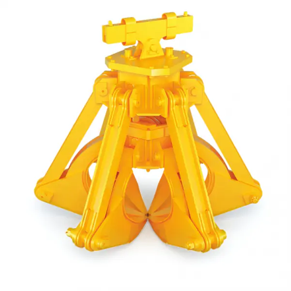 Грейферы четырёхканатные многочелюстные для металлолома