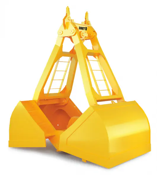 Грейферы двухчелюстные четырёхканатные. Портовое исполнение