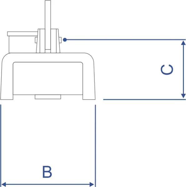 Прямоугольные электромагниты серии ЭМГ для блюмсов, рельс, поковок