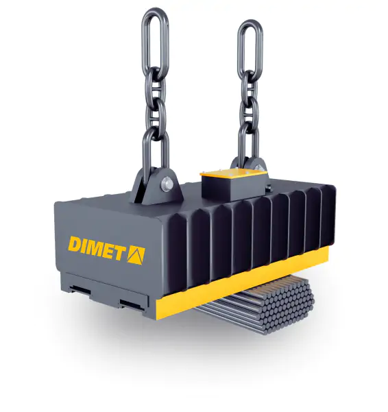 Электромагниты серии ЭМГС для пачек арматуры, труб, длинномерного стального проката