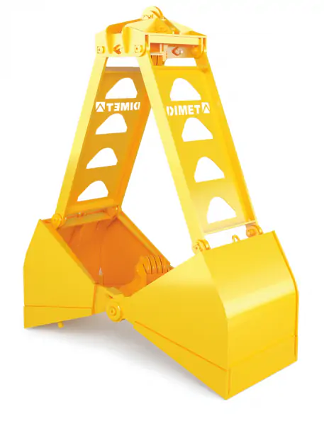 Грейферы двухчелюстные четырёхканатные для кранов до 6,3т