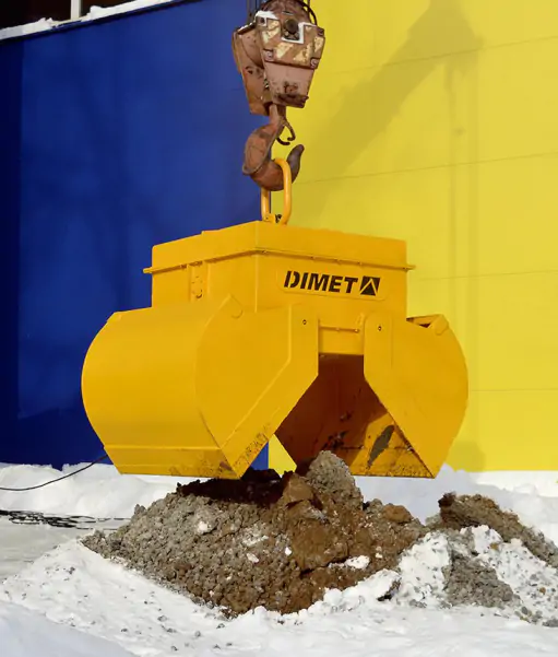 Грейферы моторные двухчелюстные винтовые