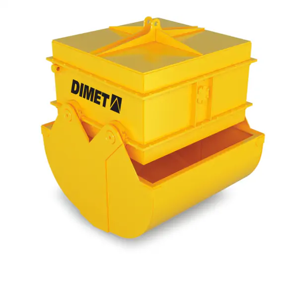 Грейферы моторные двухчелюстные винтовые