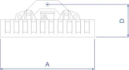 Прямоугольные электромагниты серии ЭМГ для блюмсов, рельс, поковок