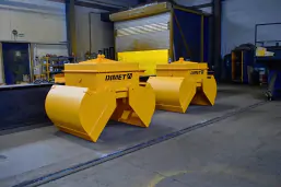 Грейферы моторные двухчелюстные винтовые