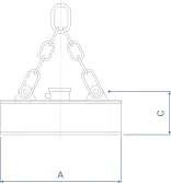 Электропостоянные магниты серии ИМГ для листа и слябов