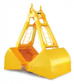 Грейферы двухчелюстные четырёхканатные. Портовое исполнение