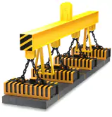 Прямоугольные электромагниты серии ЭМГ для блюмсов, рельс, поковок