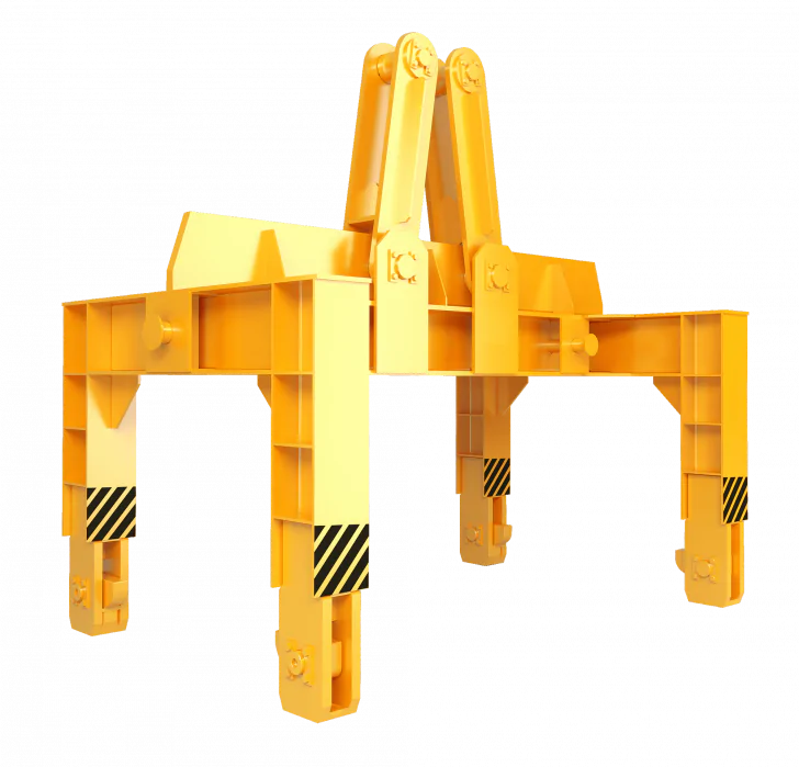 Траверса для перезвозки опорных валков стана