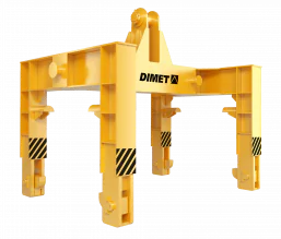 Траверса для перезвозки опорных валков стана