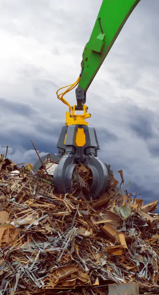 Гидравлический многочелюстной грейфер