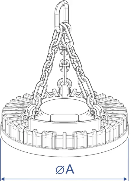 Электромагнит ЭМГ-НС для тяжелого металлолома, пакета, чушки