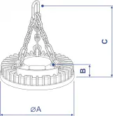 Электромагнит ЭМГ СКРАП-Л для легковесного скрапа, стружки и стандартного скрапа