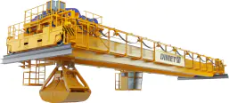 Краны мостовые специальные грейферные