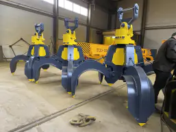 Гидравлический многочелюстной грейфер