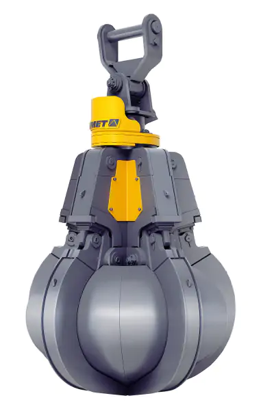 Гидравлический многочелюстной грейфер