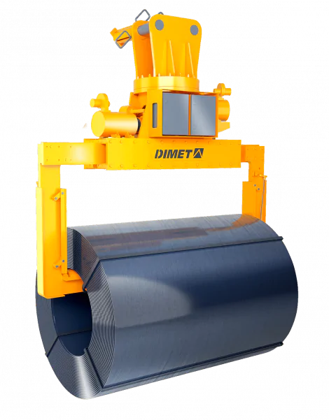 Клещевой захват для рулонов