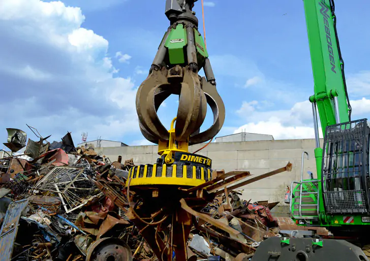 Электромагнит ЭМГ-SM для легковесного скрапа, стружки и стандартного скрапа