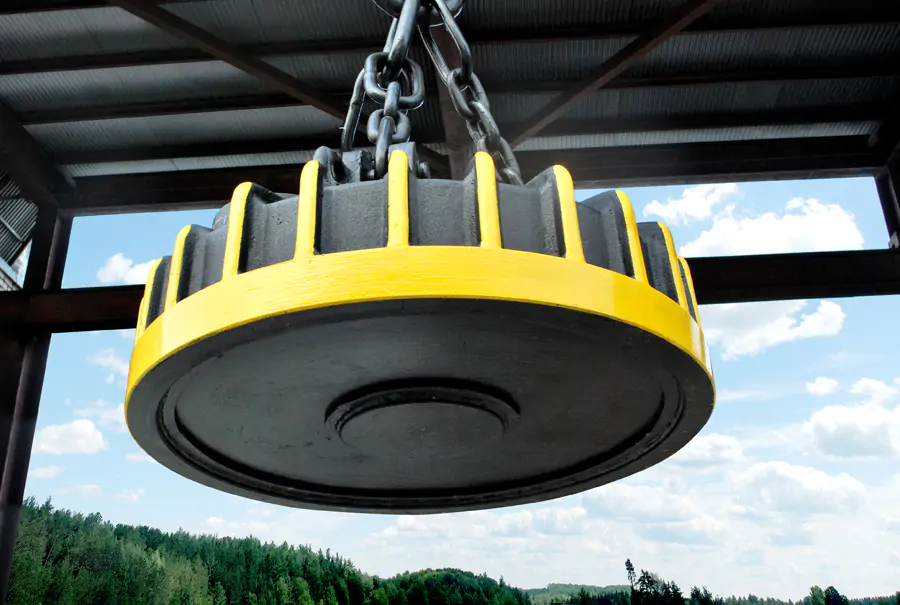 Выбор электромагнита для использования на кранах и перегружателях