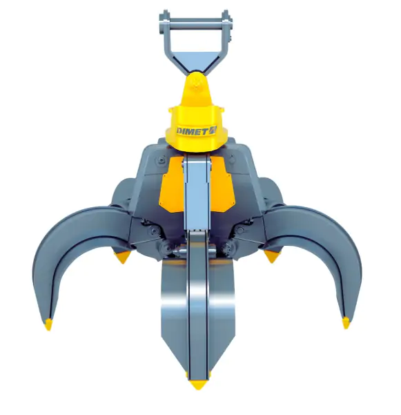 Hydraulischer mehrbackengreifer greifer für metallschrott