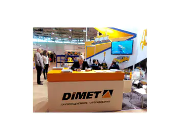 DIMET AT 11TH SPECIALIZED EXHIBITION OF MATERIAL LIFTING EQUIPMENT CRANEEXPO