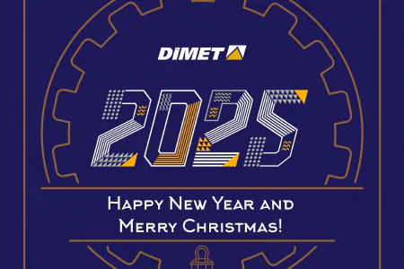 Dear colleagues, partners, friends! DIMET’s team wish you a Happy New Year!