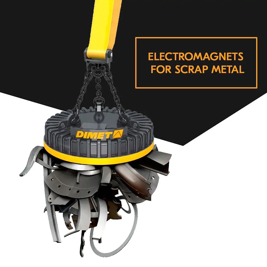 Lifting magnets are devices used to handle ferromagnetic materials that pick up a load by means of a magnetic field.