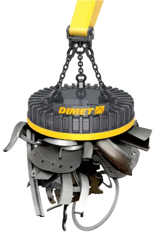 EMG-SM scrap handling magnets compatibility