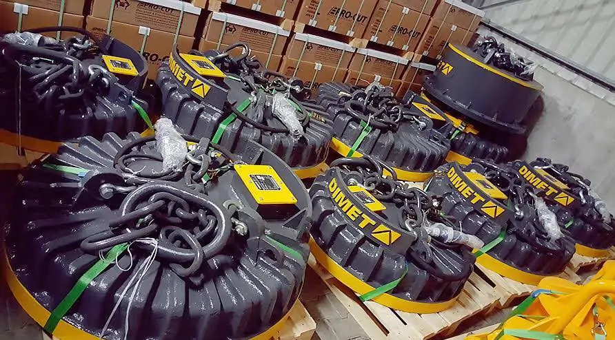 The market remains in relatively high demand for scrap electromagnets.