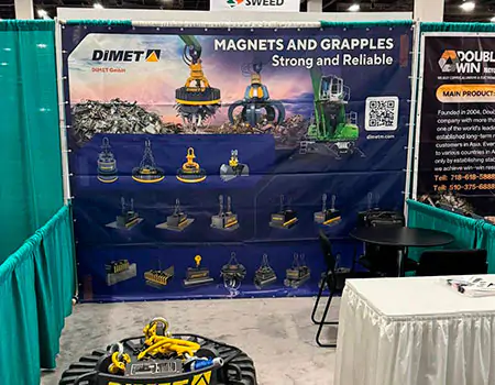 Dimet Electromagnets: Revolutionizing Industrial Lifting Solutions at ISRI2024